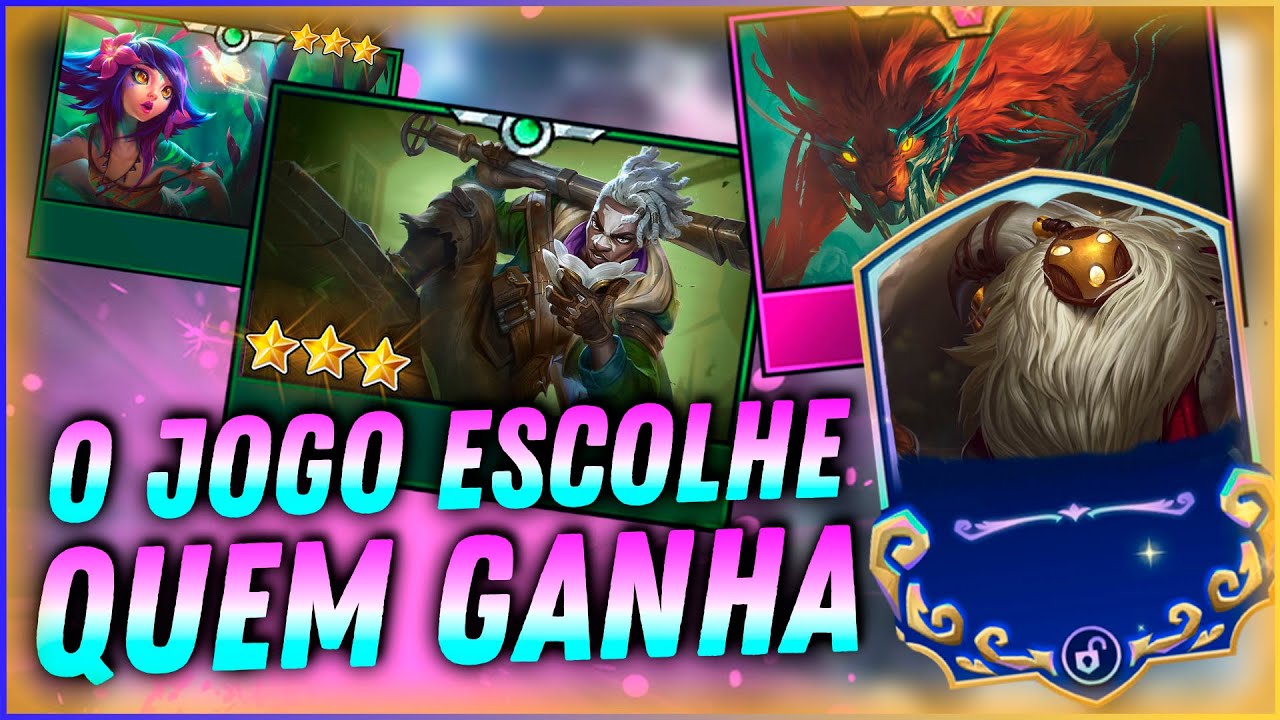 QUANDO O JOGO DECIDE QUE VOCÊ VAI GANHAR É ASSIM! | Teamfight Tactics