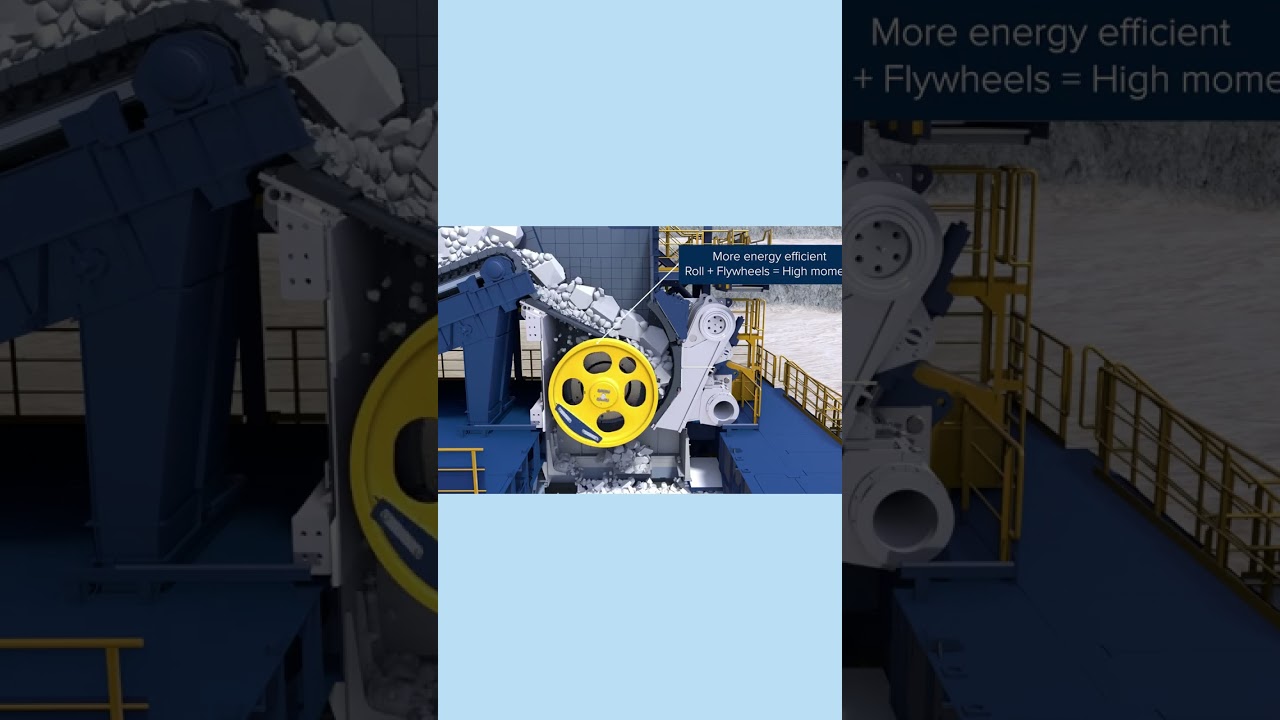 The eccentric roller crusher has an integrated automatic gap adjustment function. How does it work?