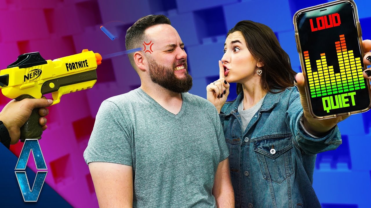 NERF Don't Make A Sound Challenge!