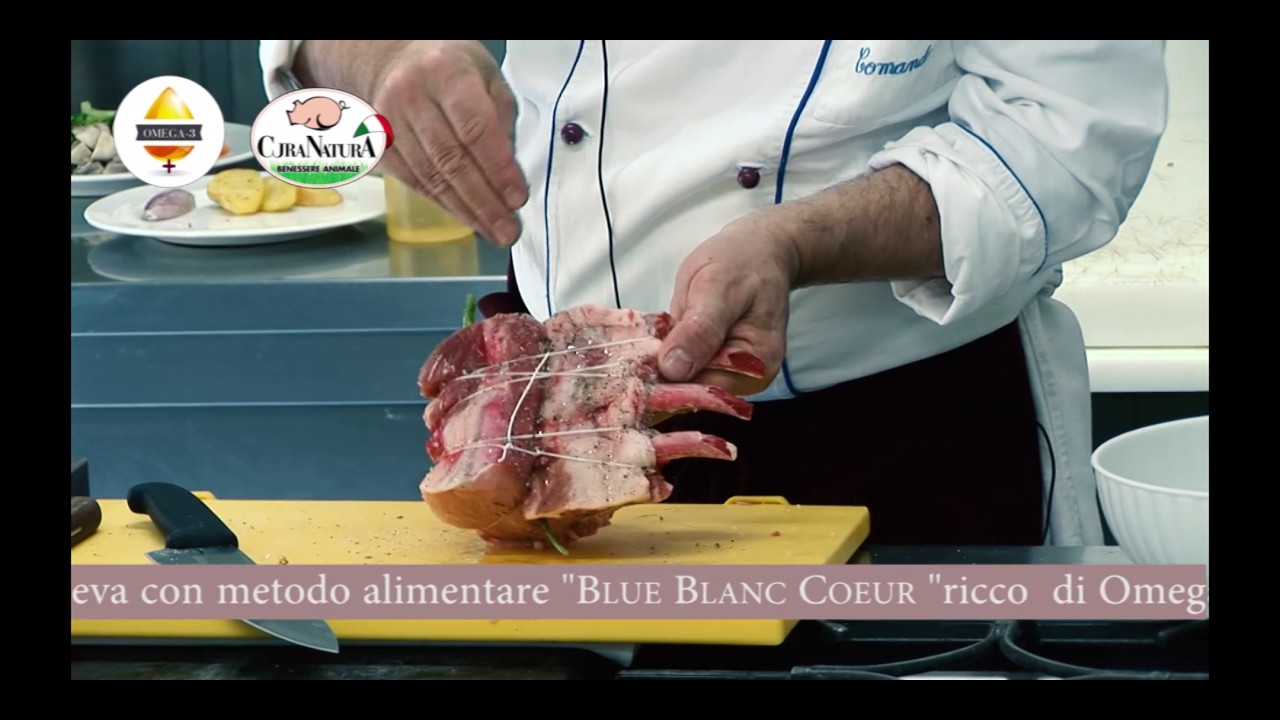 Maiale steccato al finocchio selvativo