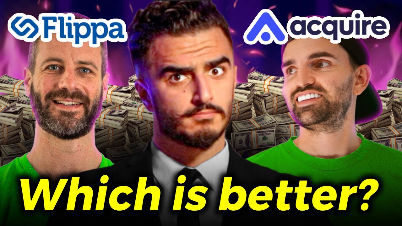 Flippa vs Acquire.com