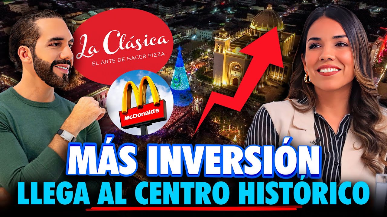 Más empresas están llegando al Centro Histórico de San Salvador ❤️ Nayib Bukele lo hizo posible