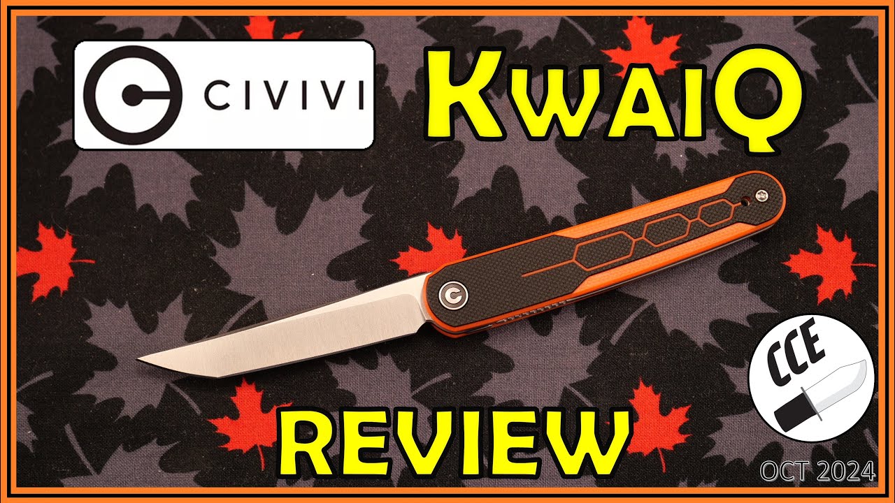 Complete Review or the Civivi KwaiQ - Fun Little Flipper in a Japanese Inspired Style