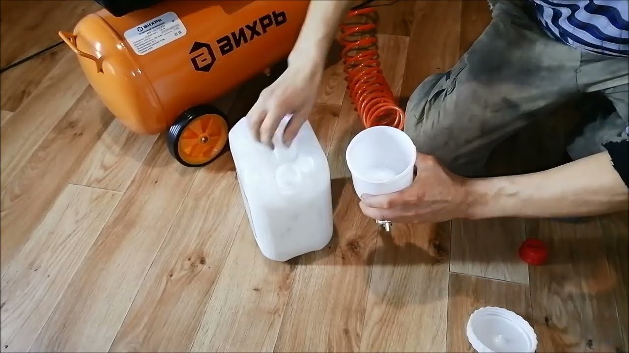 Чё то я очкую Первый пуск компрессора Вихрь