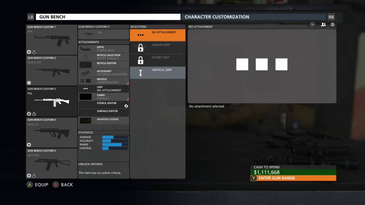 Battlefield&trade; Hardline Gun Bench