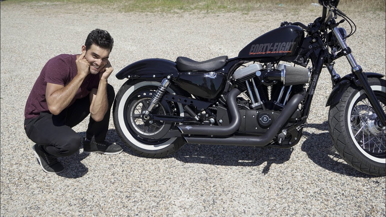 Harley ça fait du bruit !!! 😂