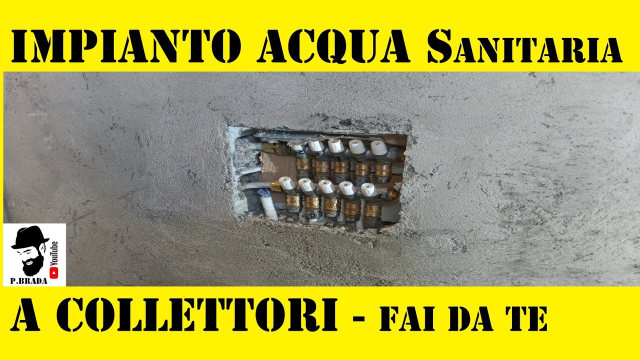 Ristrutturazione bagno - Impianto a collettori x acqua sanitaria Fai da Te