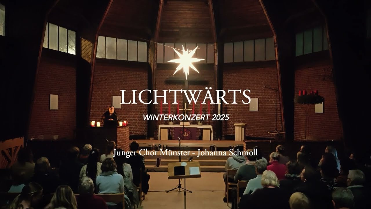 Junger Chor Münster - "LICHTWÄRTS" - Winterkonzert 2025