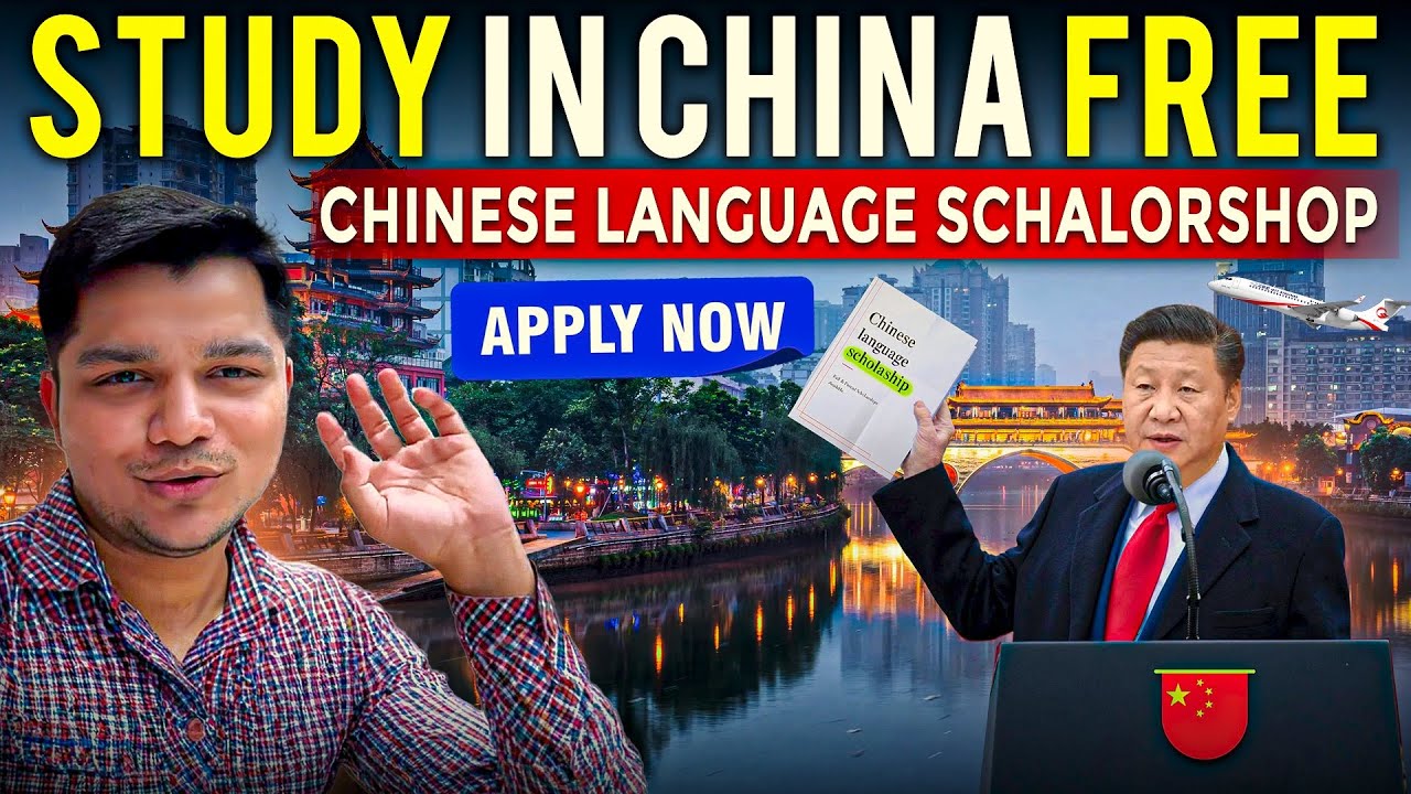 🎓 First Time EVER! Fully Funded Chinese Language Scholarships 2025 🇨🇳