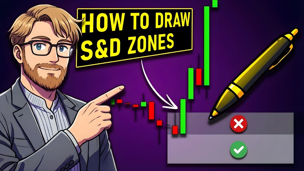 How To Draw Supply And Demand Zones CORRECTLY ✏️