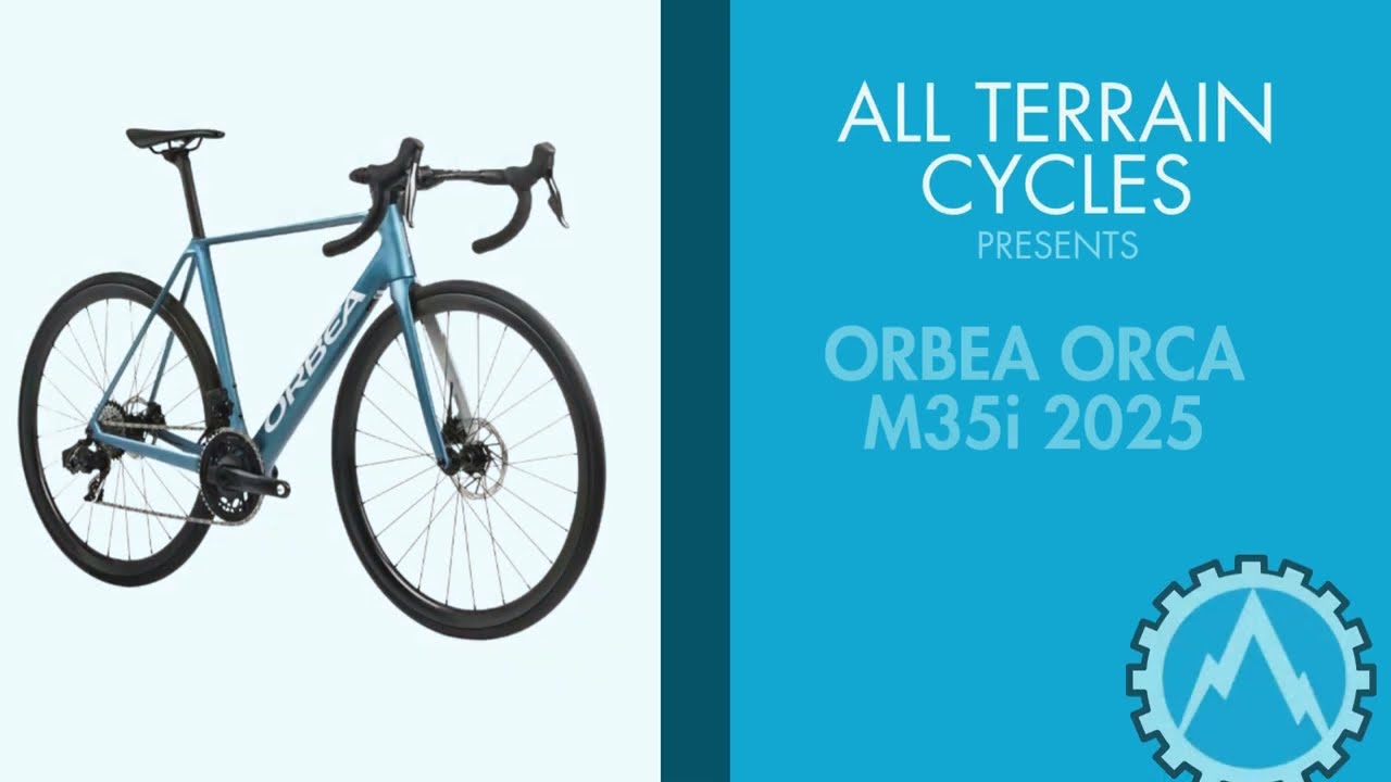 All Terrain Cycles Close-Up on Orbea Orca M35i Road Bike