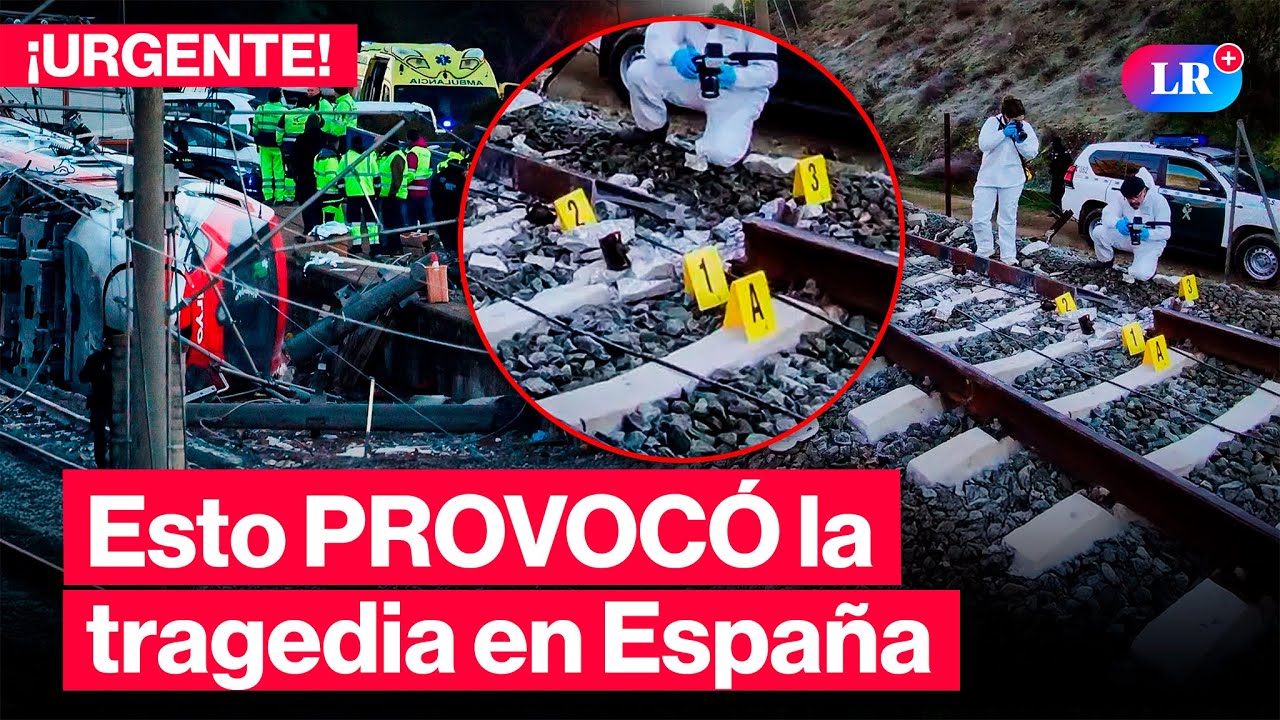 🚨¿Qué PROVOCÓ el CHOQUE de TRENES en ESPAÑA? Esta sería la CAUSA de la TRAGEDIA FERROVIARIA | 