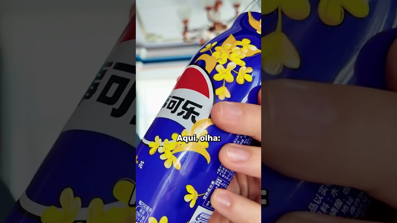 Como é uma Pepsi com Sabor de Flor?  
