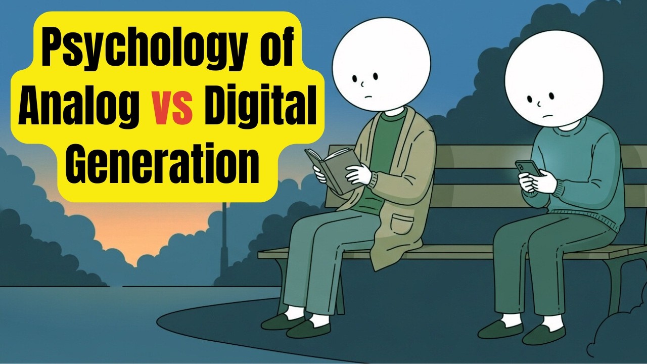 Psychology of the Analog Generation vs the Digital Generation