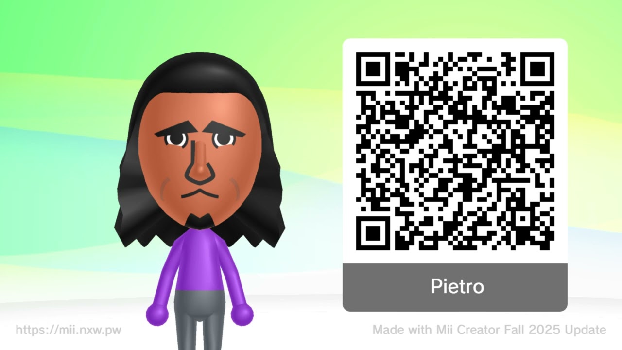 Custom CPU Mii (Pack 3) QR Codes