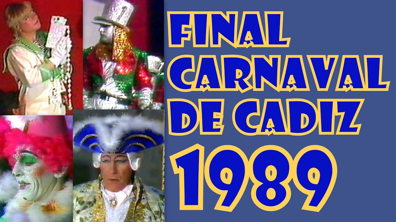 FINAL Completa Carnaval de Cádiz. COAC 1989