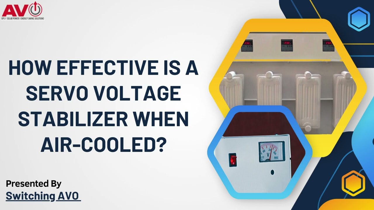 How Effective Is A Servo Voltage Stabilizer When Air cooled? | Switching AVO