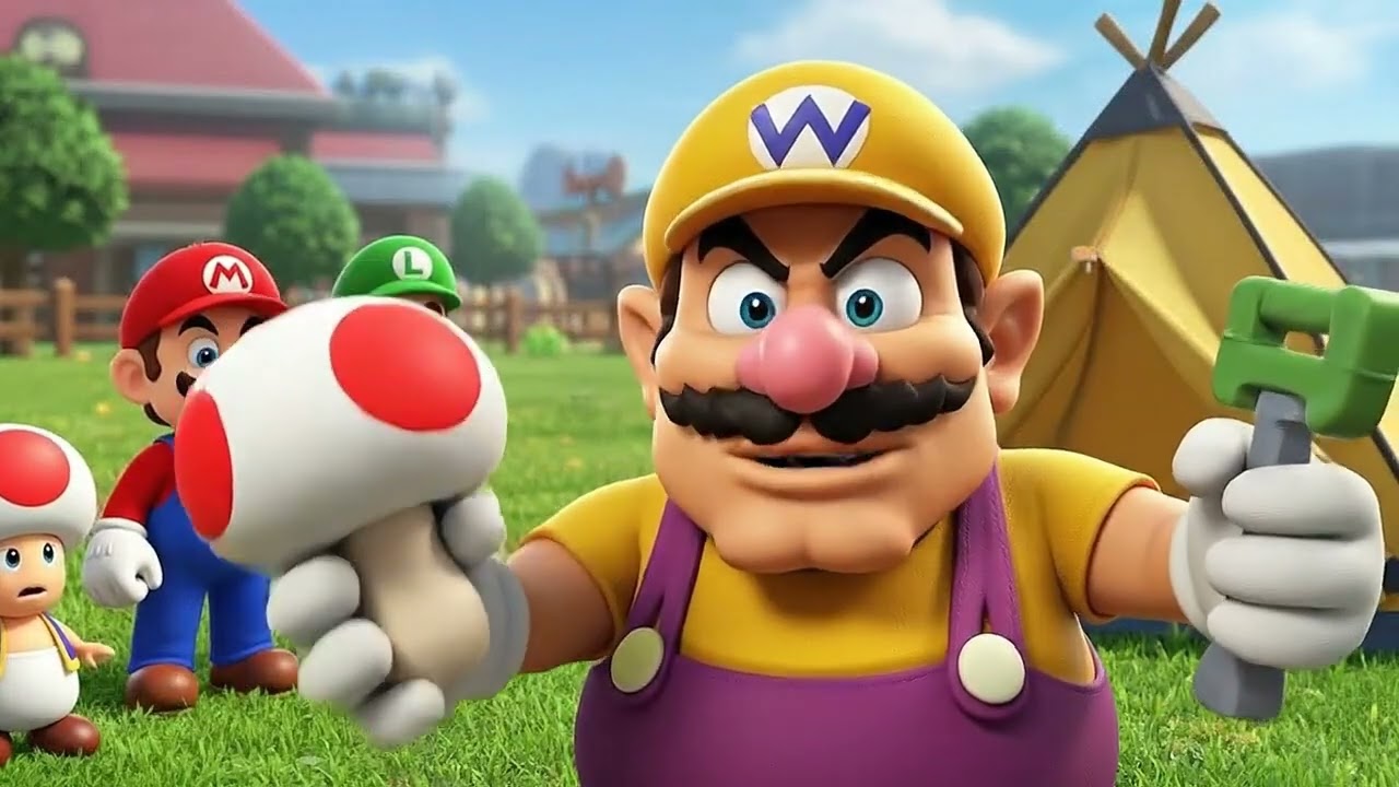 Mario in Brazil 🇧🇷🍄 | Amazon Giant Mushroom Adventure | Funny & Magical AI Animation
