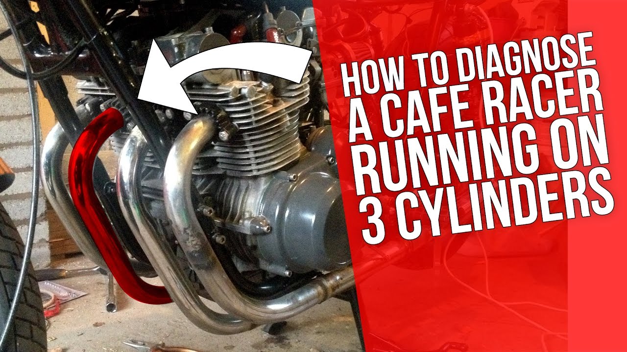 Cafe Racer Build 19, Suzuki GS550 diagnosing a cafe racer running on 3 cylinders