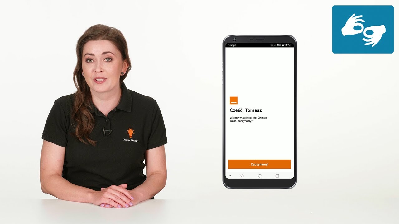 💡 ORANGE EKSPERT dla seniora 👴 - 👉Jak założyć konto w aplikacji 📱 Mój Orange? #Senior #2 PJM