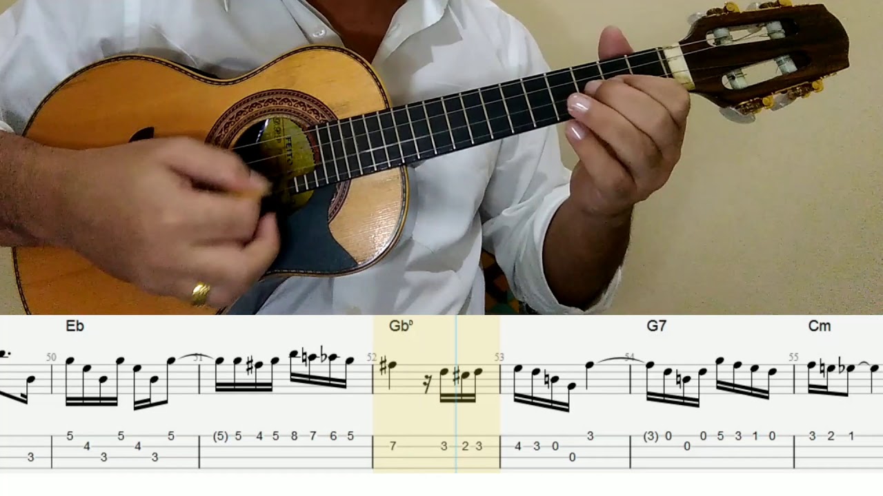 Aula - Choro novo em dó (Waldir Azevedo)