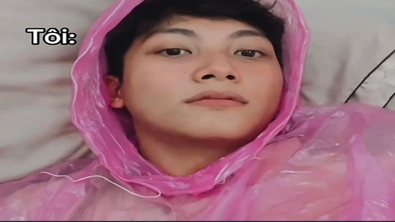 lên giường và mặc 