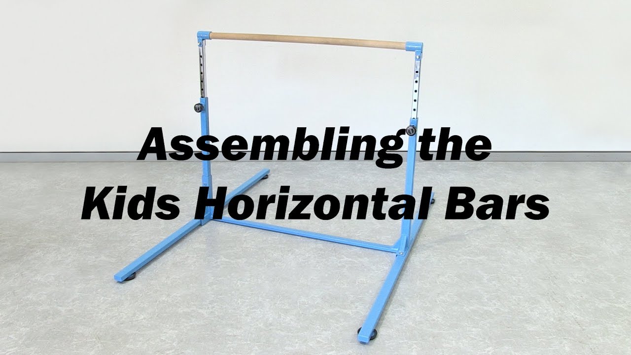 Assembling the Kids Horizontal Bar