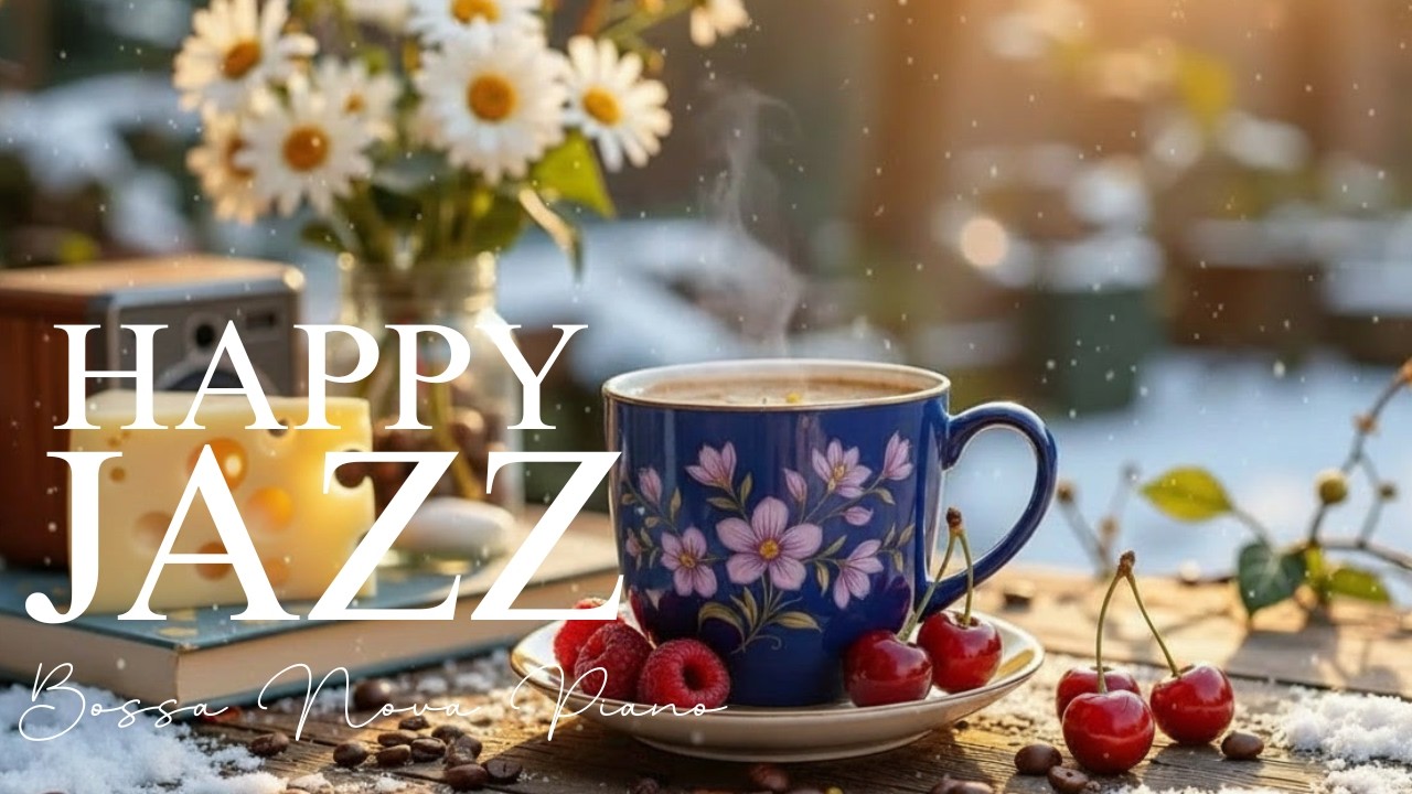 Happy Winter Jazz ~ Positive Morning Jazz Cafe & Bossa Nova Instrumental Music for Study, Work
