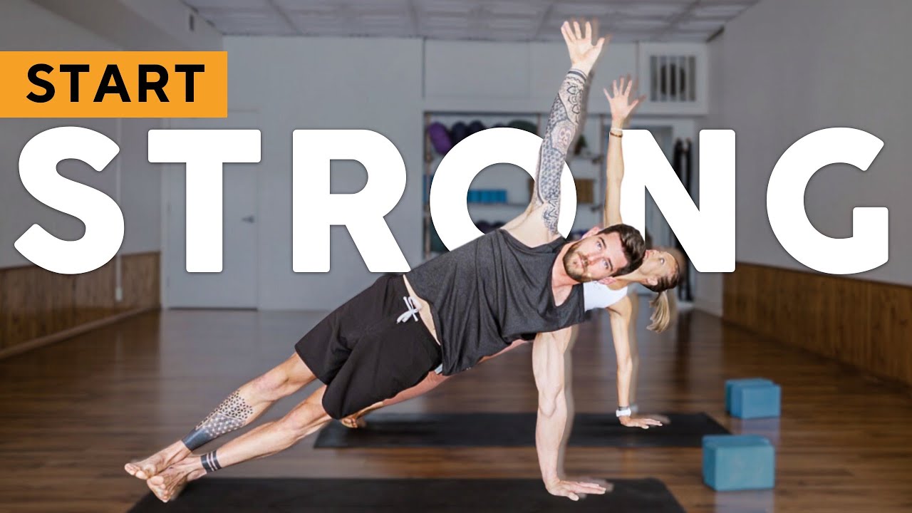 Well Rounded 45 Minute Vinyasa Yoga | Day 1 IGNITE 28 Day Yoga Program