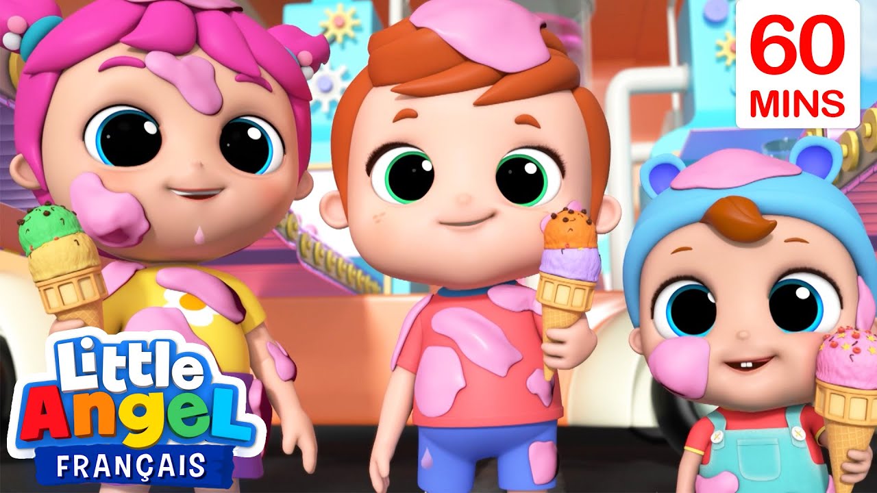 Comptine Bébé Louis et le Camion de Glaces | @LeMondedeLittleAngelFrançais-C