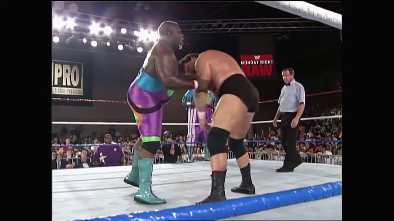 WWF Raw 8/16/1993 - Men On A Mission vs. Barry Horowitz & "Iron" Mike Sharpe