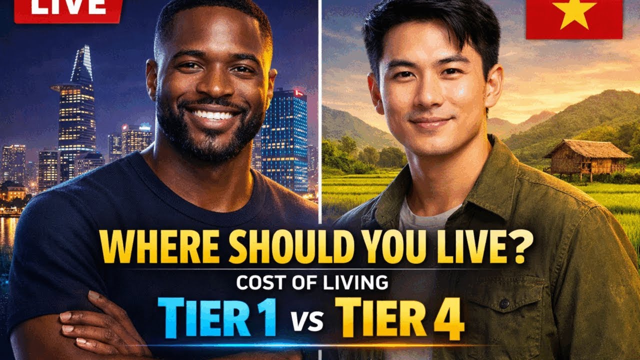 Cost of Living in Vietnam: Tier 1 vs Tier 4 (City vs Countryside Showdown)