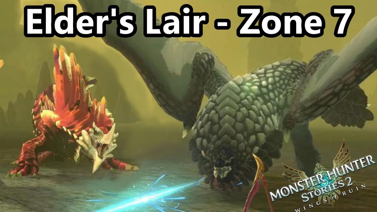 Elders Lair Zone 7 Challenge - Monster Hunter Stories 2 (Post-Game Content)