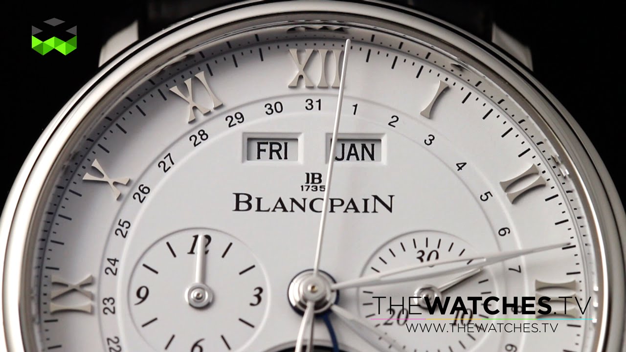 Blancpain Villeret Monopusher Chronograph With Complete Calendar
