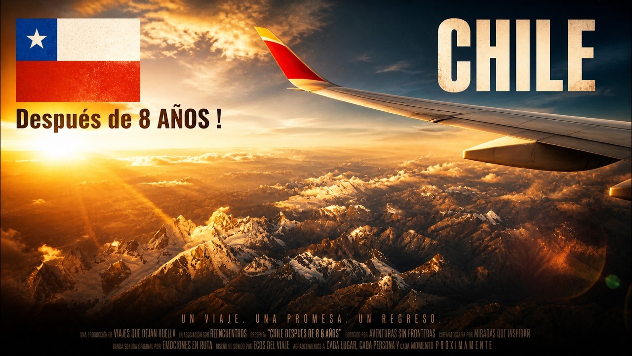 Viajando a CHILE 🇨🇱, después de 8 AÑOS ! 
