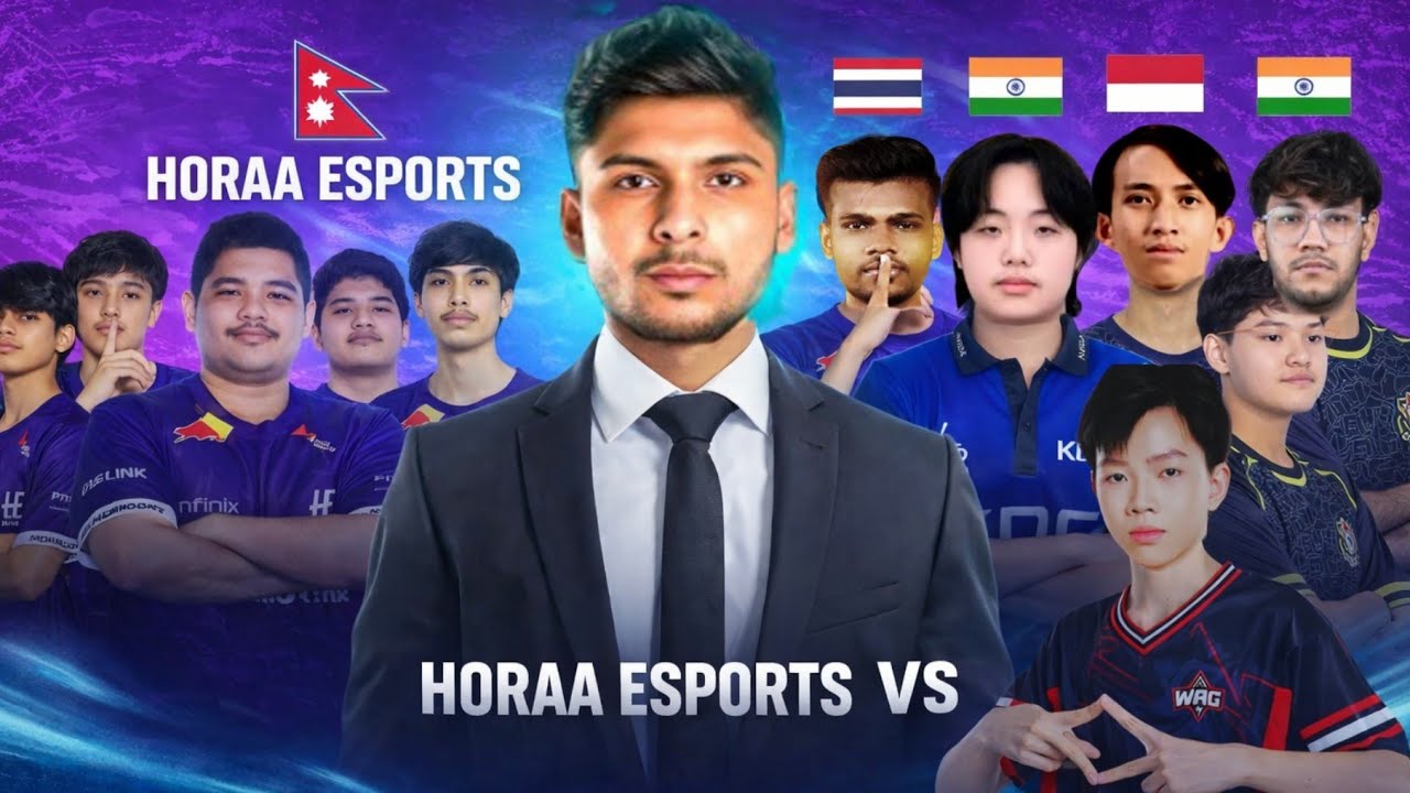 HORAA ESPORTS🇳🇵DOMINATES THE AISA CHAMPIONSHIP GRAND FINAL DAY 1 😬||AGAINST 🇹🇭 🇻🇳 🇮🇩 🇮🇳 TEAMS || 😱