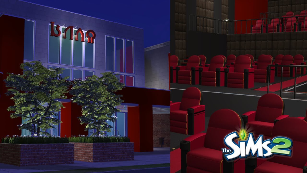 Sim Cinema: The Sims 2 Speed Build