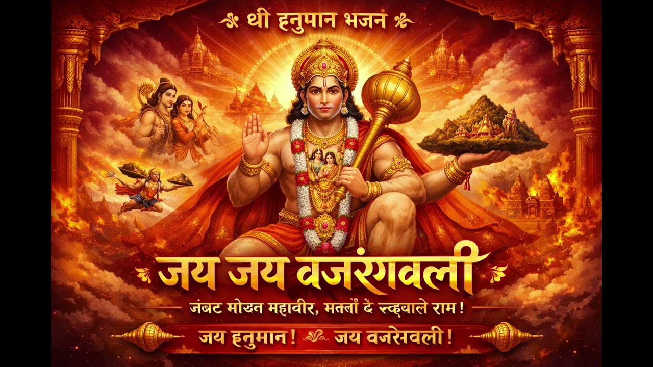 संकट मोचन महावीर हनुमान की कृपा से हर संकट दूर हो जाता है 🚩#JaiBajrangbali #HanumanBhajan #RamBhakt