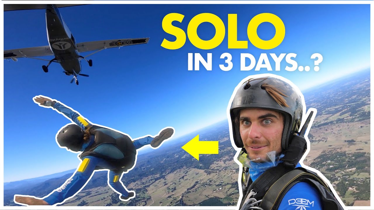 Our SOLO Skydive Story......