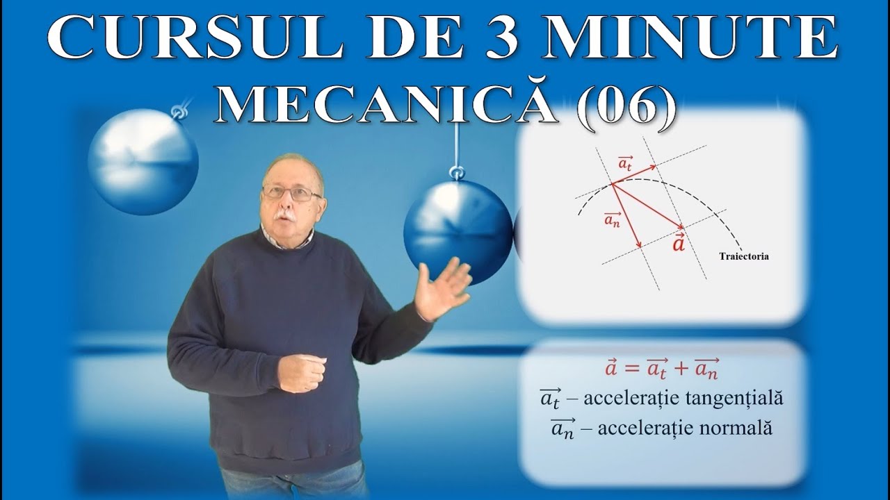 CURSUL DE 3 MINUTE (MECANICĂ 06 - ACCELERAȚIA)