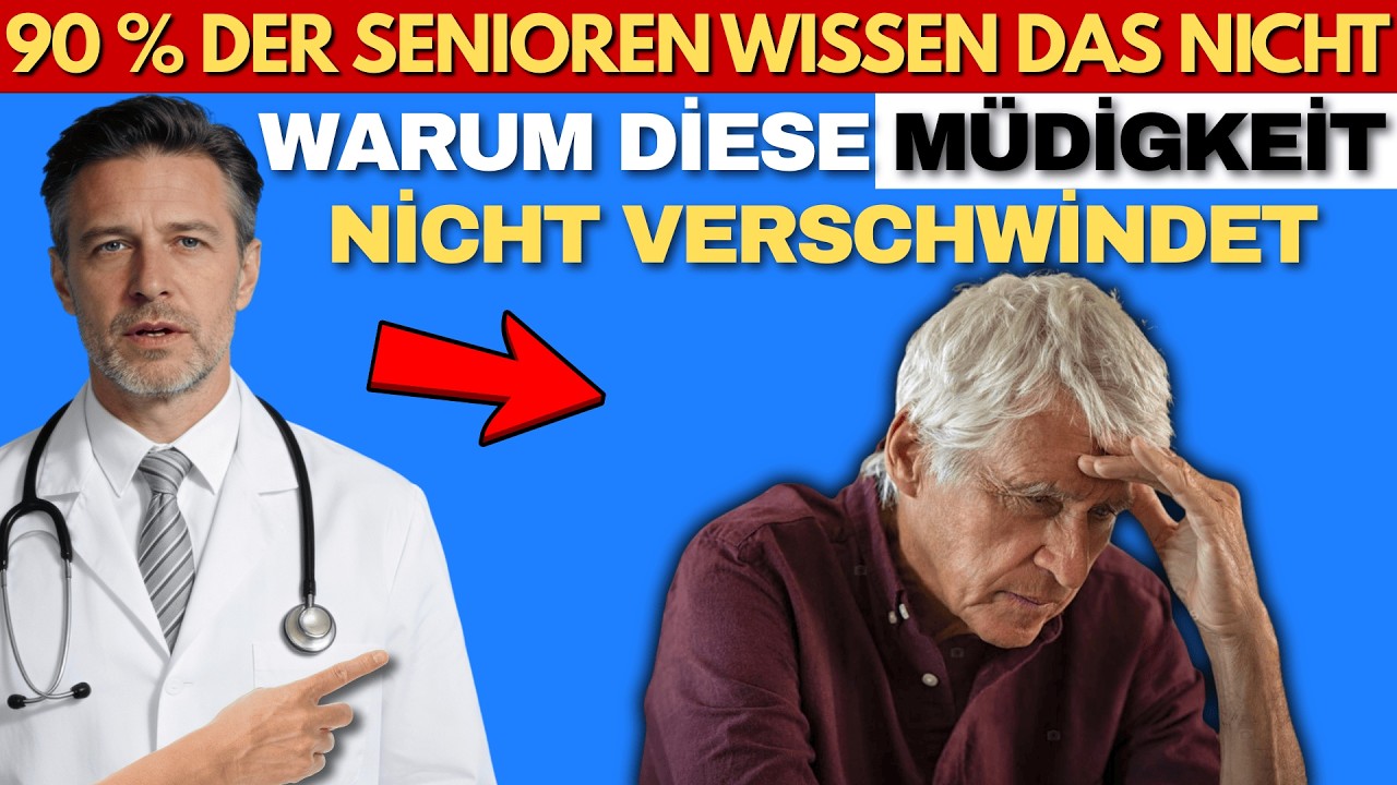 Dauernd müde nach 60 Warum Erholung oft nicht mehr reicht und was dahintersteckt