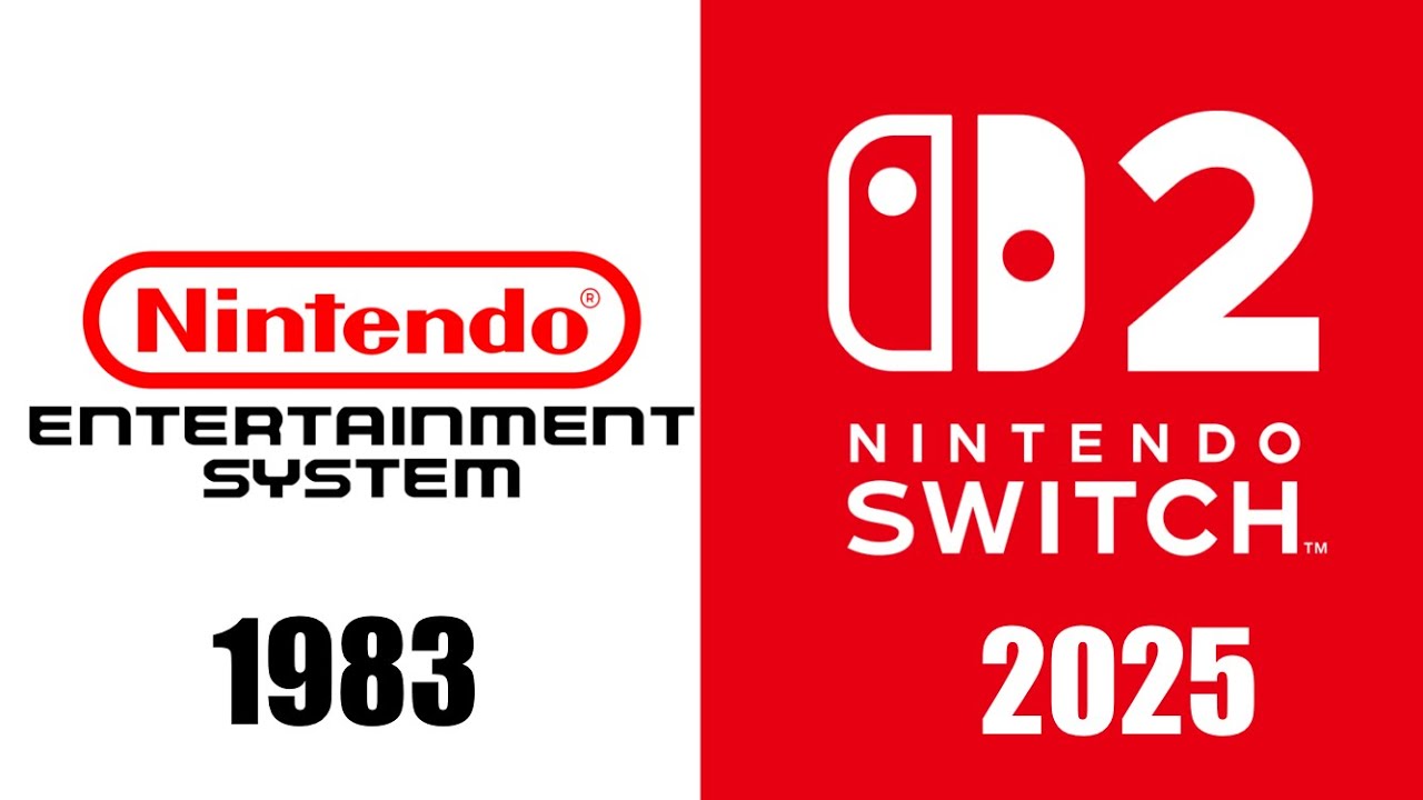 Evolution Of Nintendo Console&rsquo;s | Nintendo Switch 2 | (1983 - 2025)