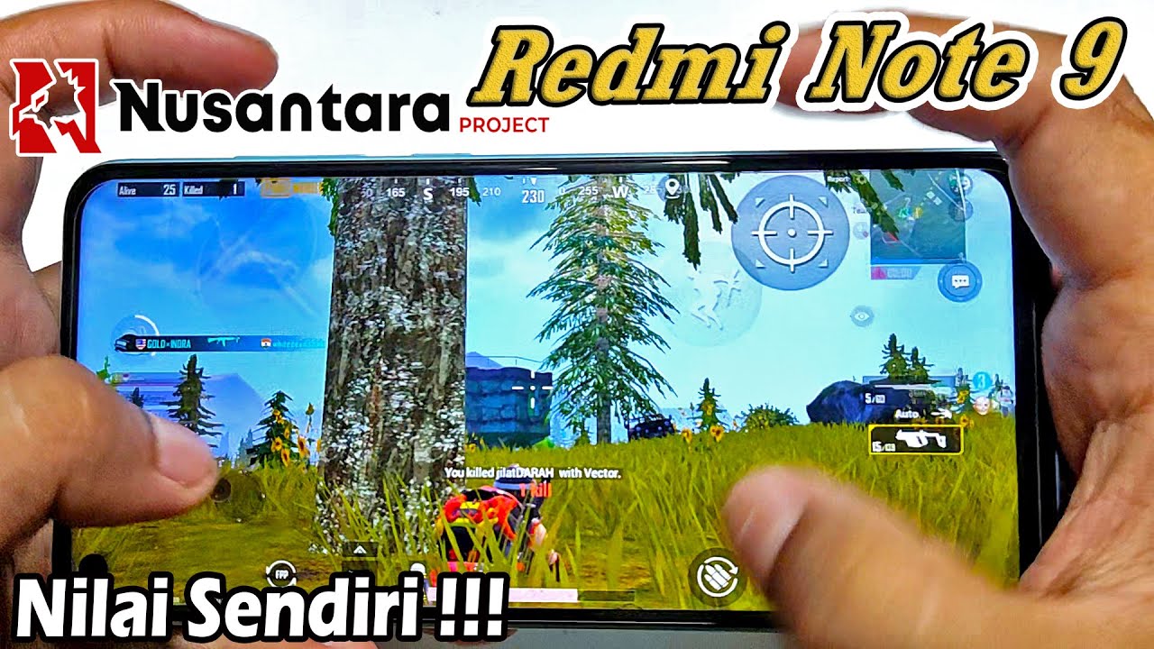 Test Nusantara Project ROM PUBG Mobile Redmi Note 9 Kalian Nilai Sendiri   Mediatek