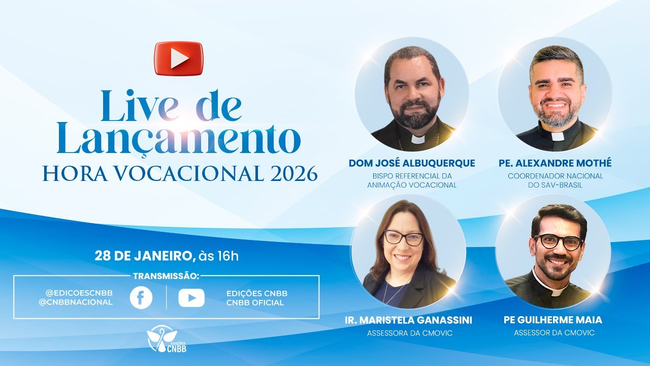 Live de Lançamento: Hora Vocacional 2026