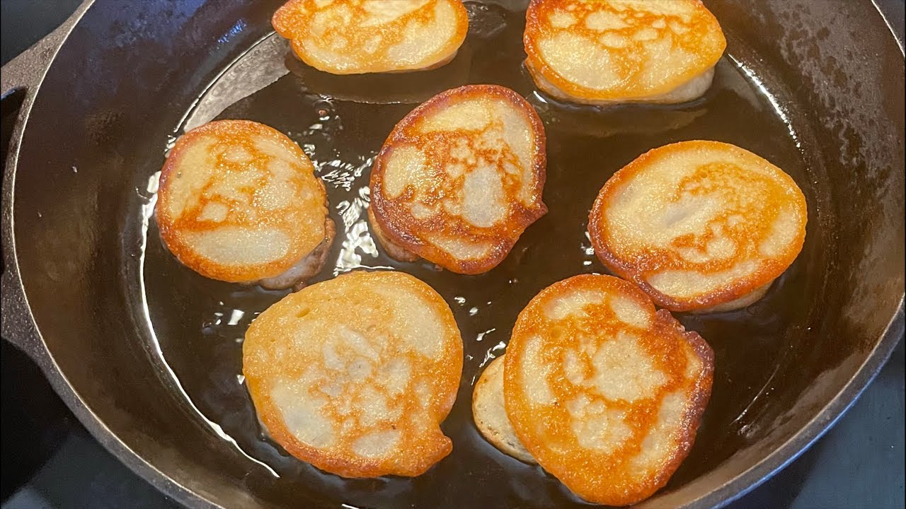 ￼Let’s fry cornbread