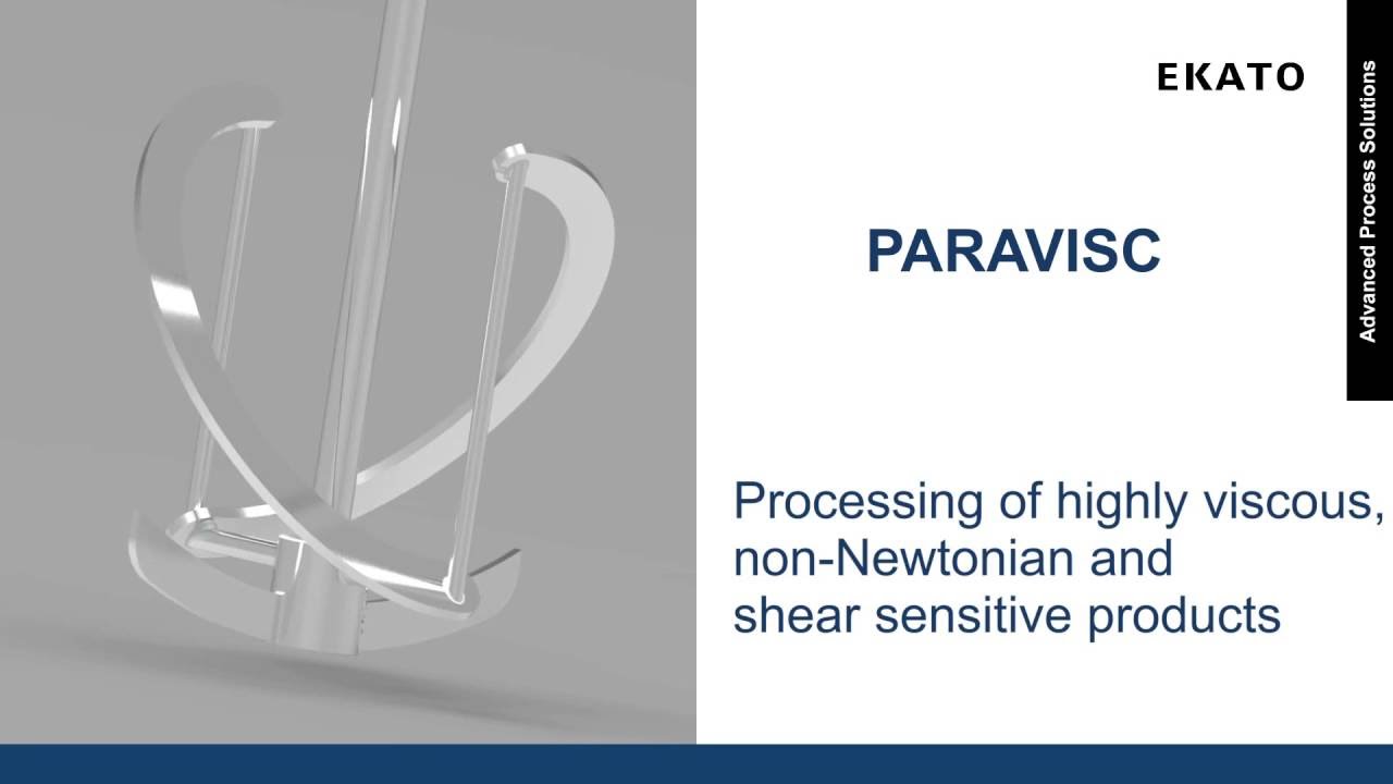 EKATO PARAVISC - Impeller for highly viscous mixing (in comparison to Anchor)