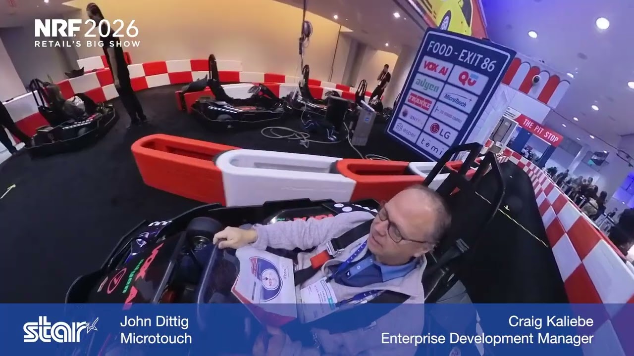 Star Micronics & MicroTouch Explore Future Off-Premise Ordering with AI & Self-Service at NRF 2026