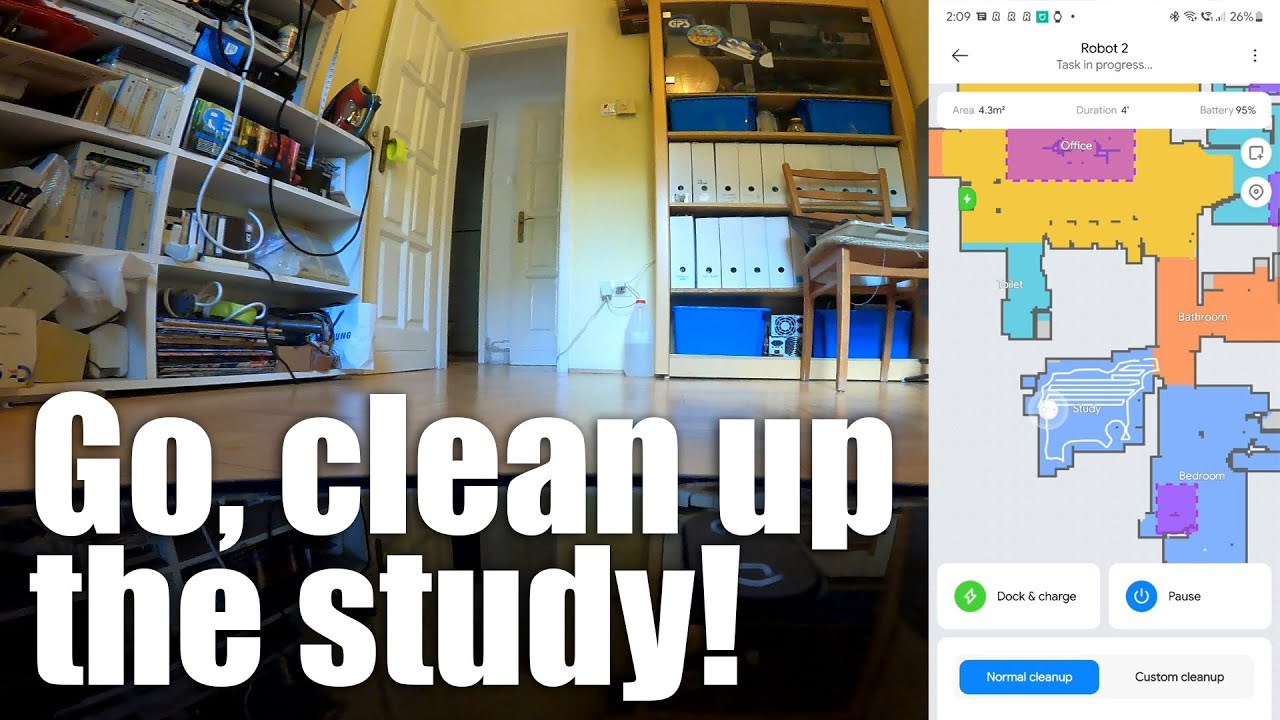 RoboVac point of view (Xiaomi Robot Vacuum Mop 2 Pro)