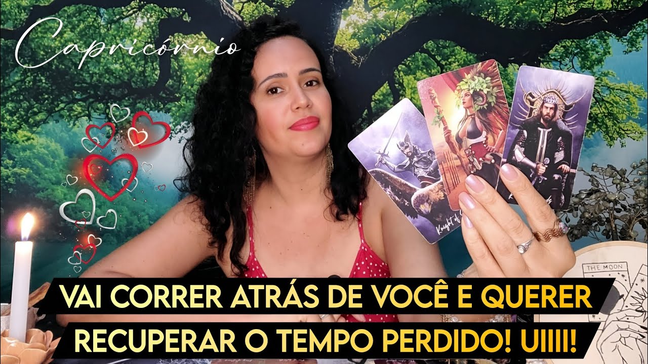 🌳EITA CAPRICÓRNIO ♑ | ELE(A) VAI CORRER ATRÁS DE VOCÊ E QUERER RECUPERAR O TEMPO PERDIDO! 😌😮 #capri