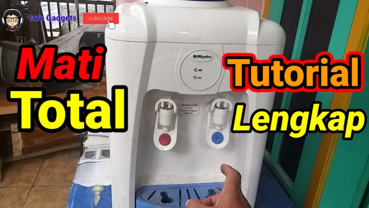 TRIK Memperbaiki Dispenser Mati | Dispenser Miyako